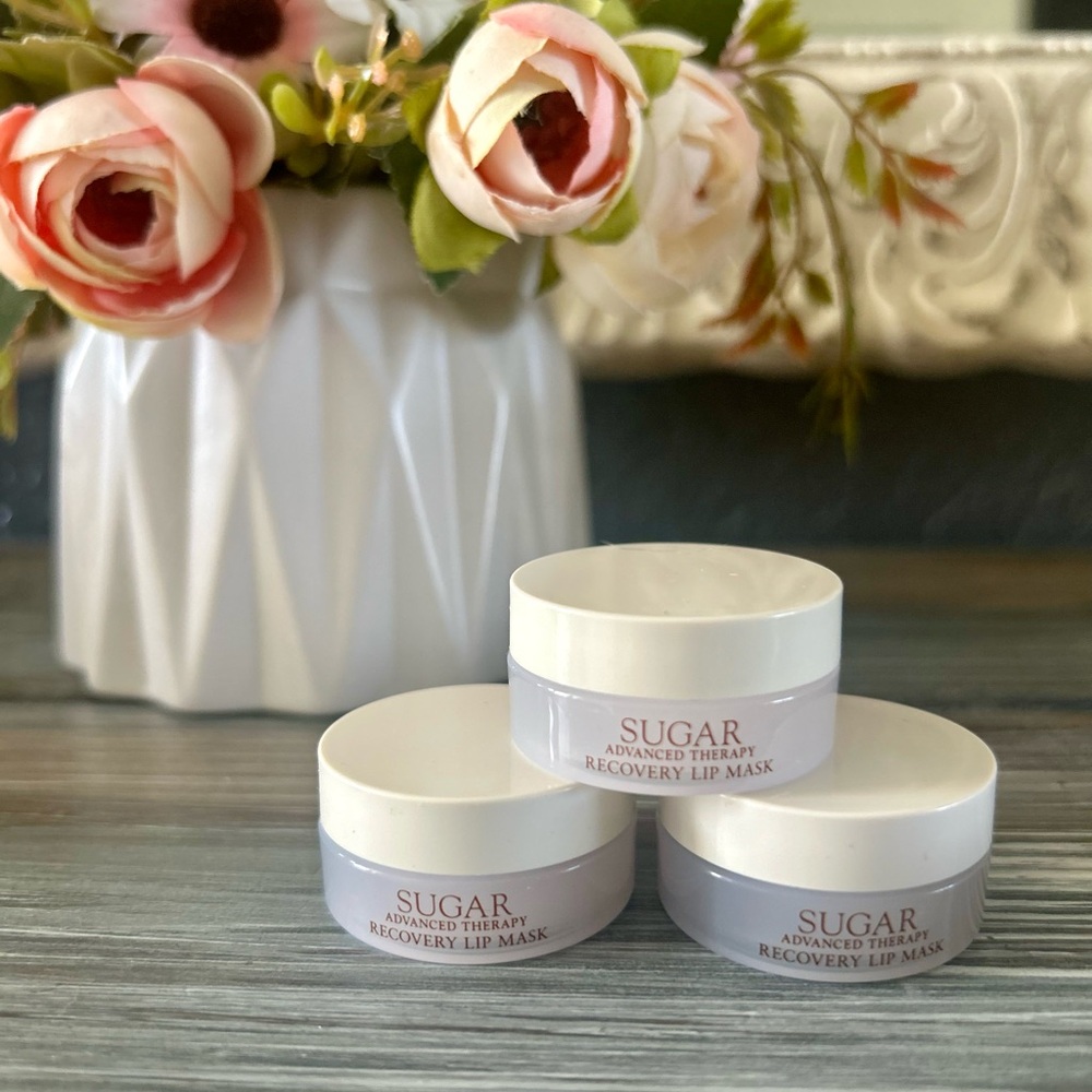 ✨FRESH✨Sugar Advanced Therapy Recovery Lip Mask Mini Travel-Sized 3 PIECE Bundle